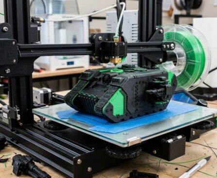 Salamander Land Raider STL Model