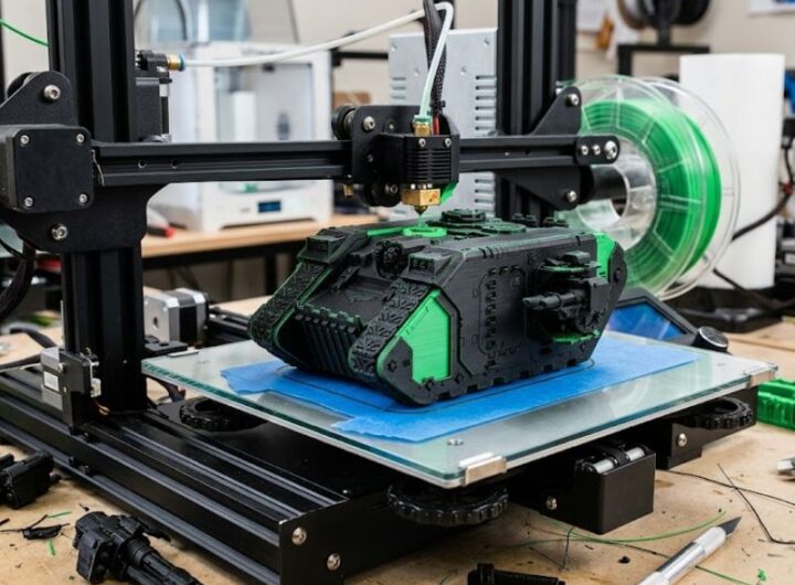 Salamander Land Raider STL Model