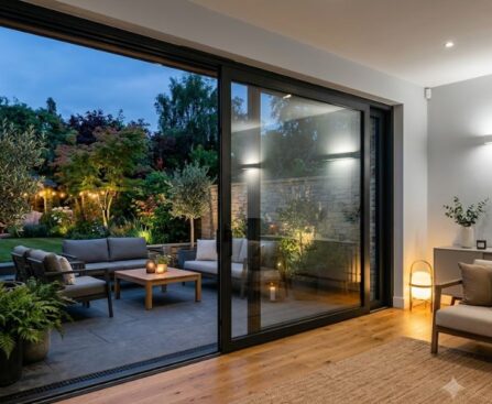Modern Double-Glazed Sliding Doors