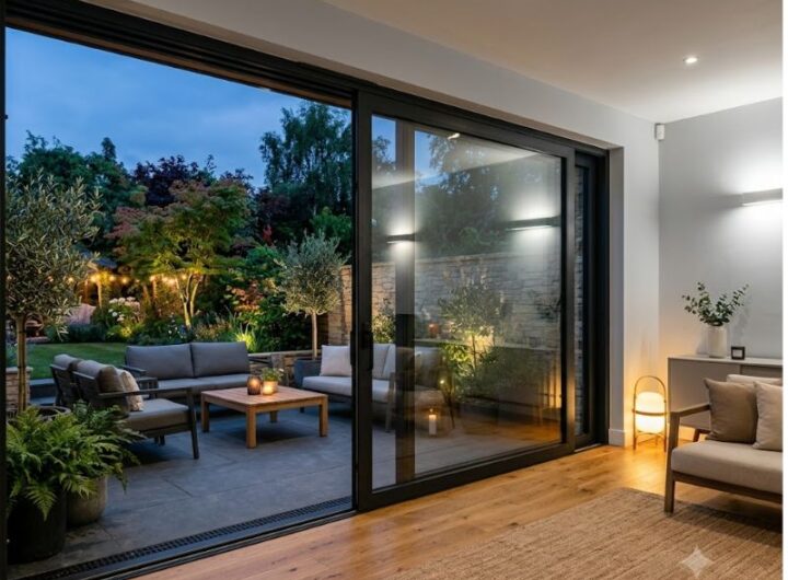 Modern Double-Glazed Sliding Doors