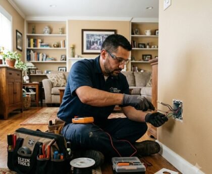 lectrician for home repairs