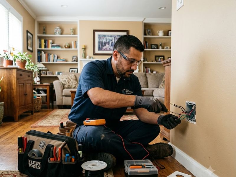 lectrician for home repairs