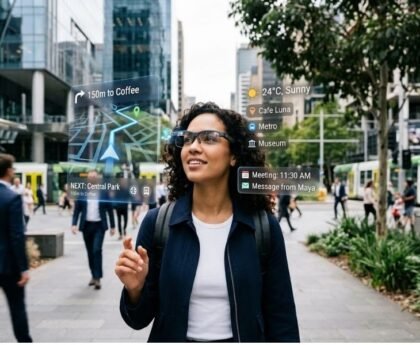 AI Smart Glasses face