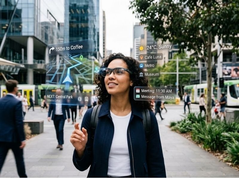 AI Smart Glasses face