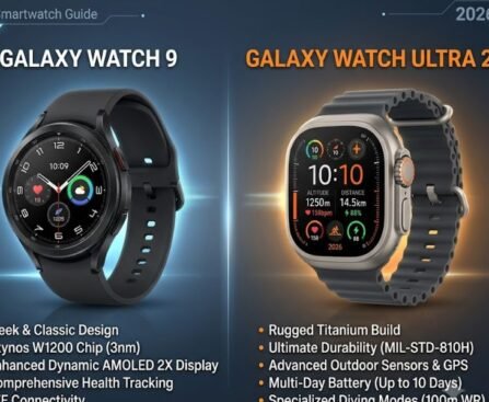 Galaxy Watch 9 vs Ultra 2