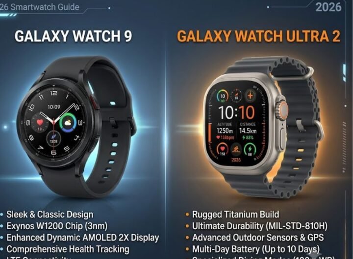 Galaxy Watch 9 vs Ultra 2