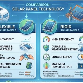 Flexible vs. Rigid Solar Panels