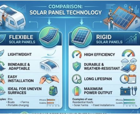 Flexible vs. Rigid Solar Panels