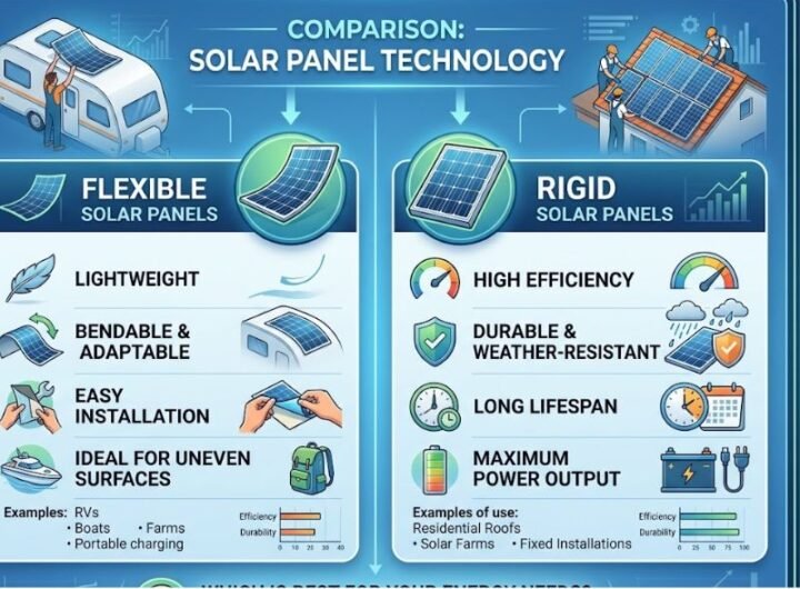 Flexible vs. Rigid Solar Panels