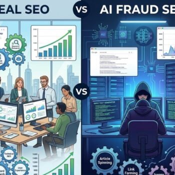Real SEO vs. AI Fraud SEO
