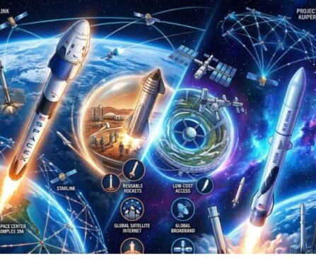 SpaceX vs. Amazon