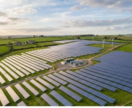 Solar Power Plant England