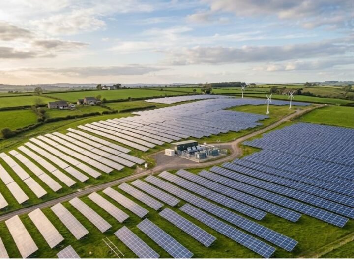Solar Power Plant England