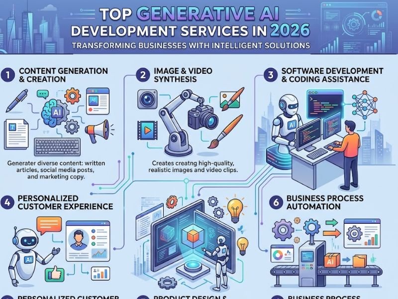 Top Generative AI Development Services
